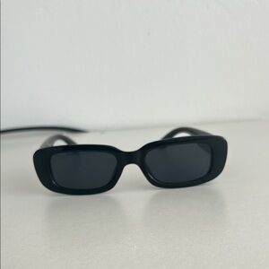 Black Rectangular Sunglasses